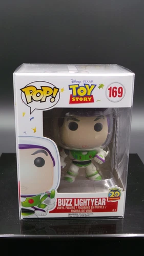 Funko POP! Disney #169 Buzz Lightyear  Toy Story 20th Anniversary w/Protector