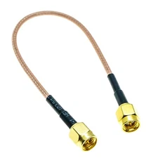 SMA male to SMA male connector lot RF Coaxial Jumper Pigtail Coax Cable RG316