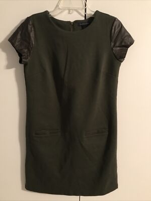 slim fit dress slacks Hit Different Faux Leather Mini Dress Black main image 1
