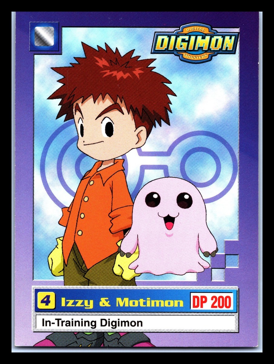 DIGIMON Izzy & Motimon #4 - 7 of 34 - SERIES 1 - 1999/2000 BANDAI