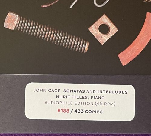 JOHN CAGE - SONATAS AND INTERLUDES - NURIT TILLES (Limited Ed. 3-LP Box, 200g) - Picture 4 of 4