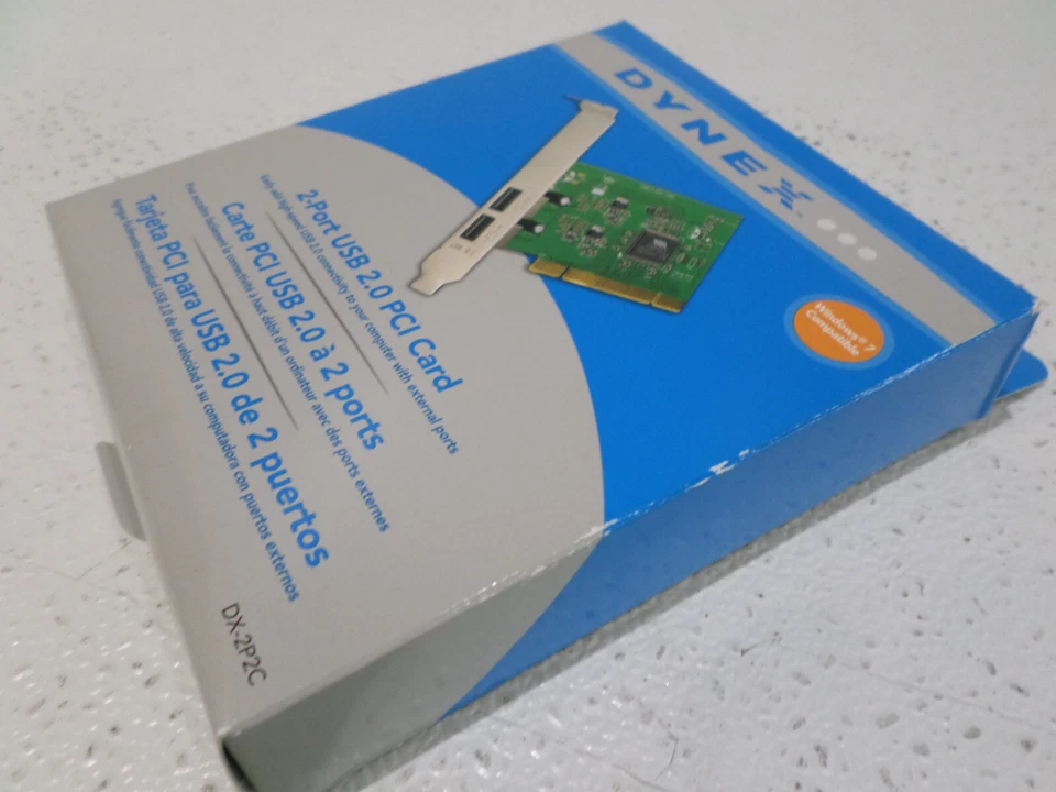Dynex Model DX-2P2C 2-Port USB 2.0 PCI Card - NEW! - Image 2 of 4