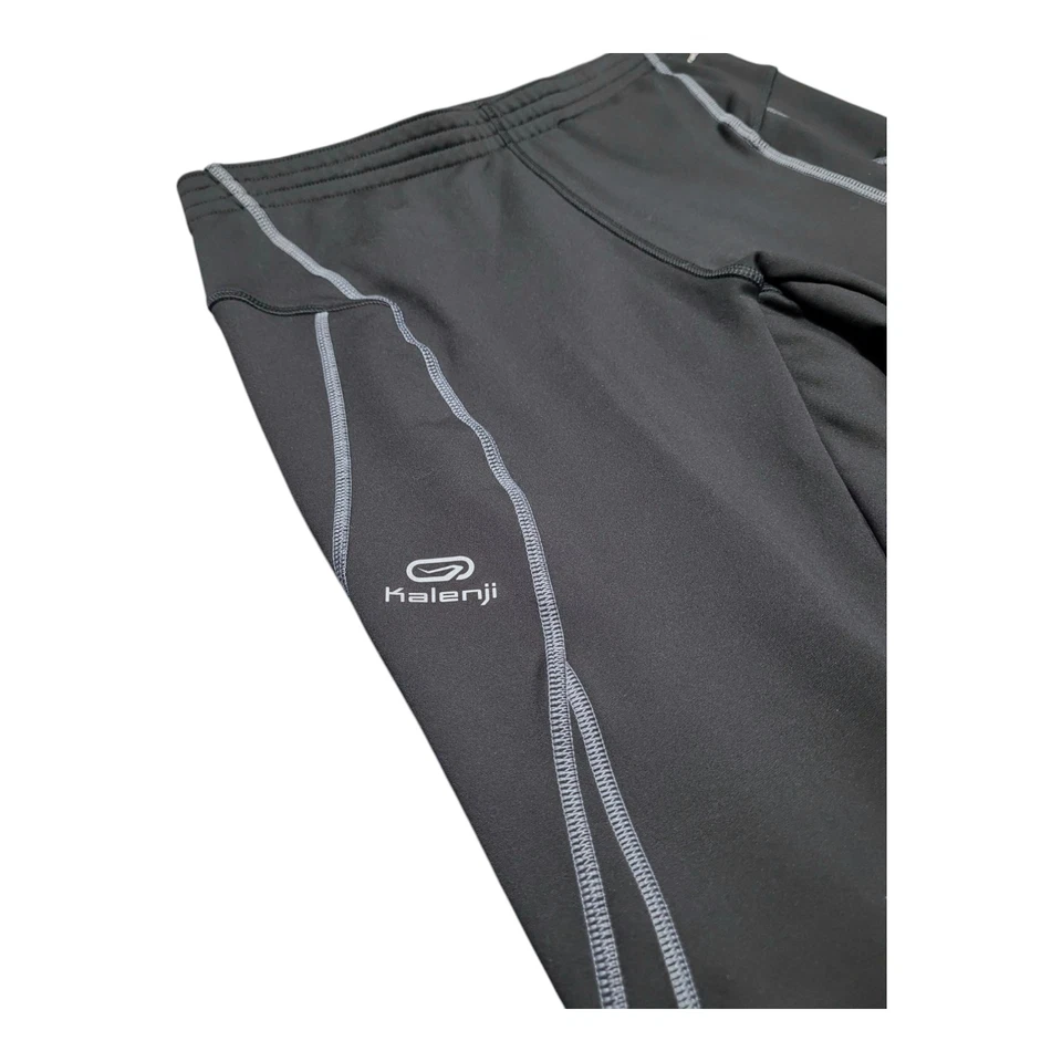 Calzas Kalenji Decathlon para Hombres L Forradas de Vellón para Correr Correr Ciclismo Negras  Foto 3 de 4