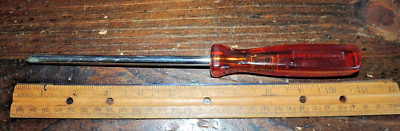 FACOM AP-3 PHILLIPS SCREWDRIVER, ORANGE CLEAR HANDLE, 6'' SHAFT, FRANCE