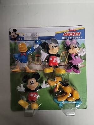 Disney Mickey Mouse Mini Figures - 5 Figures | eBay