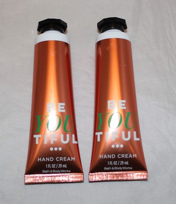 Bath & Body Works BE YOU-TIFUL Sparkling Peach Hand Cream X 2