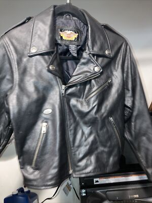Harley-Davidson ジャケット Lサイズ Authentic VTG Harley Davidson Men's Leather Jacket L 98125-05VM | eBay