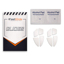 FeetGlide Skates for Corsair Scimitar Elite Wireless Replacement Mouse Feet PTFE