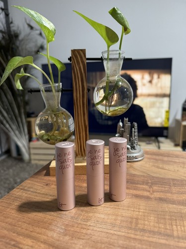 3-IT Cosmetics Je Ne Sais Quoi Hydrating Color Awakening Lip Treatment .11oz Eac