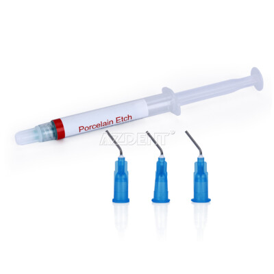 US Dentex Dental Etching Gel 37% Acid Silica Gel 5ml /Syringe 5 Tips