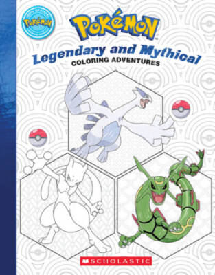 Pokmon Coloring Adventures 2: Legendary  Mythical Pokmon - VERY GOOD
