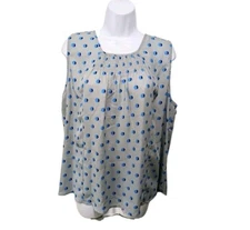 NWT COLLECTIVE CONCEPTS Mima Gathered Neckline Detail Blouse Top Womens 2XL #9