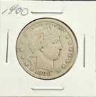 1900P Silver Barber Quarter VF Better Date Sharp Details