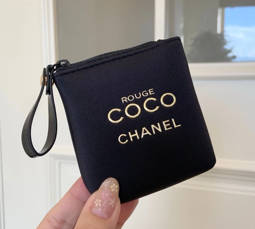 CHANEL Black Makeup Makeup Bags for sale | eBay