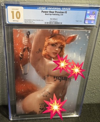 CGC 10 GEM MINT Power Hour #3 SHIKARII   Squirrel Girl / Sandy Cheeks Edition D