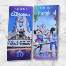 Disneyland 2026 January Disney Guide Map +  DCA NEW