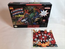 Captain America & The Avengers Super Nintendo SNES CIB Complete