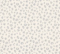 Karl Lagerfeld, Design Tapete, Silber, Weiß 378561