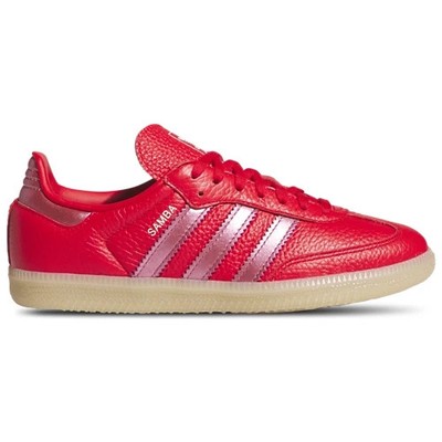 adidas Originals Samba OG Red Purple KJ6129 GS Size 4-7Y Unisex Kids Women New