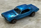 Hot Wheels Redline Ice Blue Custom Cougar US - Dark Int - Scarce car!!