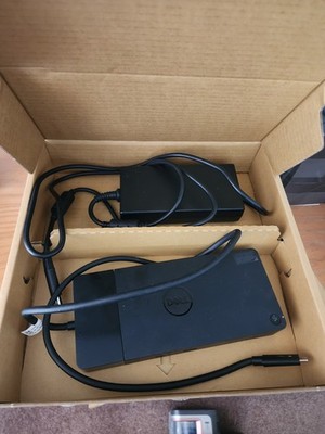 Dell WD19DCS Performance Docking Station Set 180W, Black