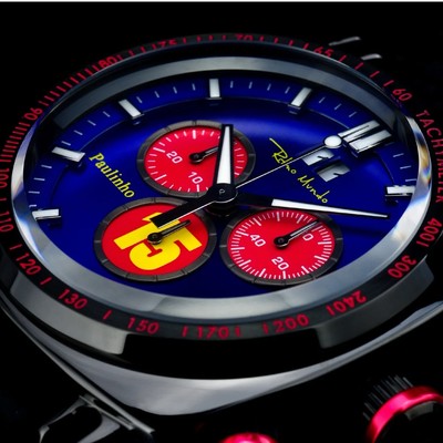 Ritmo Mundo Racer Swiss Chronograph Limited Edition Model 2221 Paulinho 