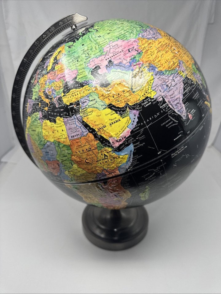The Replogle Starlight's black-ocean cartography is genuinely striking — it makes every other globe look boring by comparison.