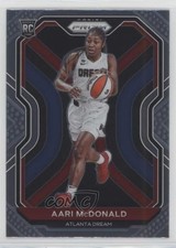 2021 Panini Prizm WNBA Aari McDonald #91 Rookie RC 02v3