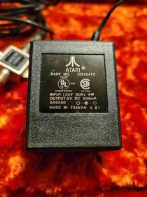 Atari 2600 Heavy Sixer 6 Switch System Console W/ Power Supply & Joystick Tested