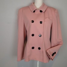 Christian Dior pale Pink Blazer jacket size 10 wool