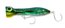 Chug Norris Popper 3oz Silver Green Mackerel Fishing Hook Superior Durability