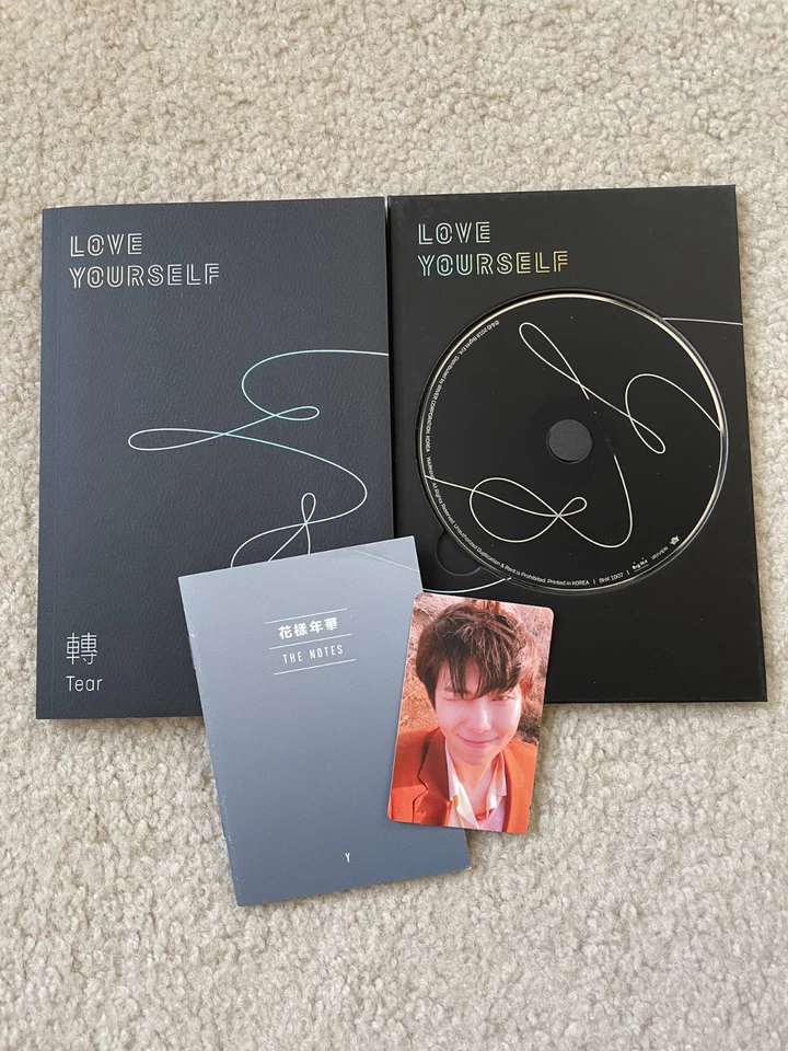 BTS 3rd Album [Love Yourself: Tear] + RM  Namjoon Photocard Foto 3 de 4
