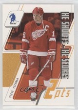 2003 ITG Be A Player Memorabilia He Shoots Scores Redemption Steve Yzerman 5tf
