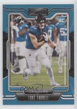 2021 Panini Playbook Rookie Luke Farrell #182 0z8x