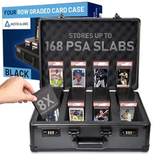 Graded Card Storage Case | Holds Slabs PSA BGS SGC | Trading Card Box Slab Case