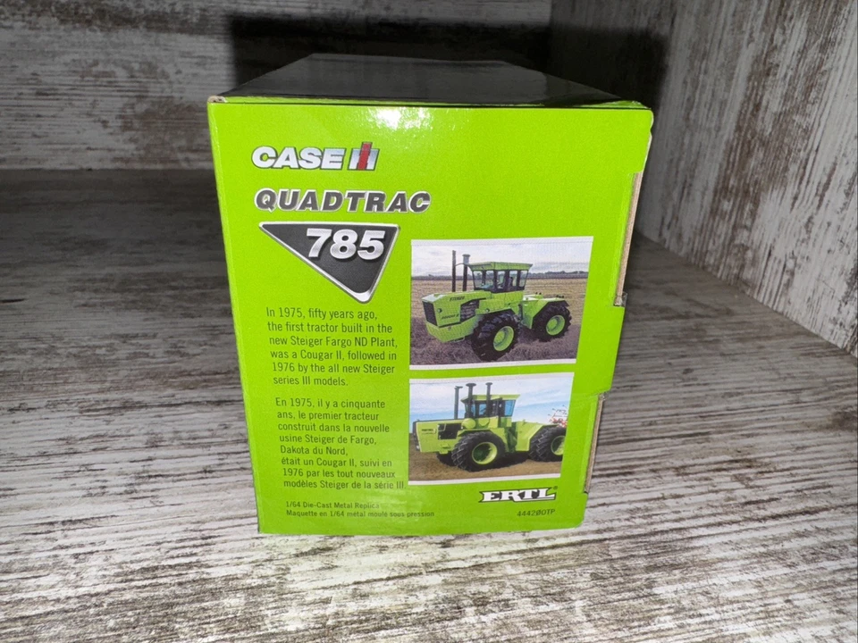 1/64 Case IH Steiger 785 Quadtrac Tractor 2025 Farm Show Die-Cast Ertl Loose - Image 2 of 4