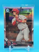 2018 Bowman Chrome Chase Pinder Refractor /499 Cardinals Rookie