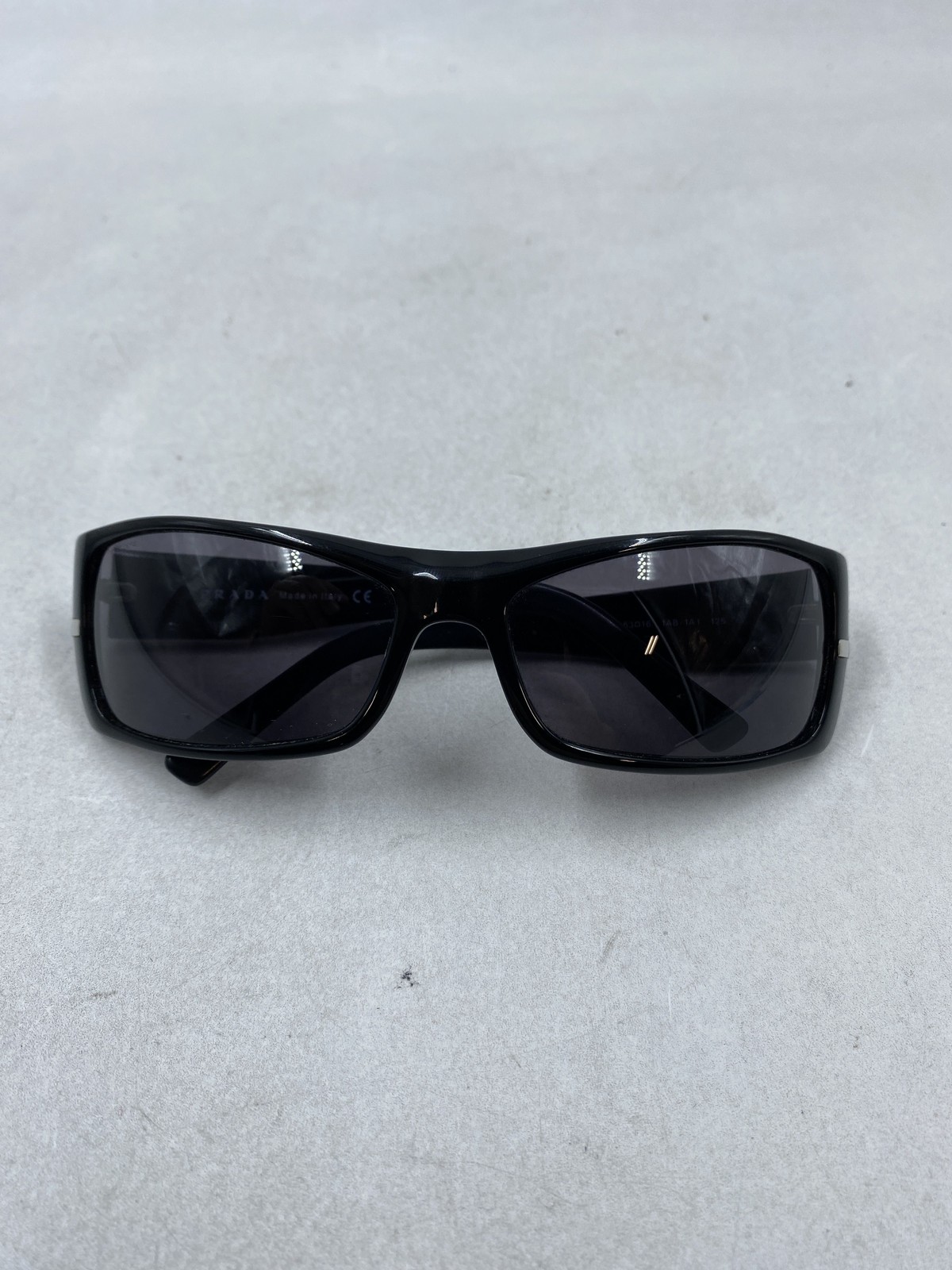 Prada Black Rectangular Sunglasses - image 1
