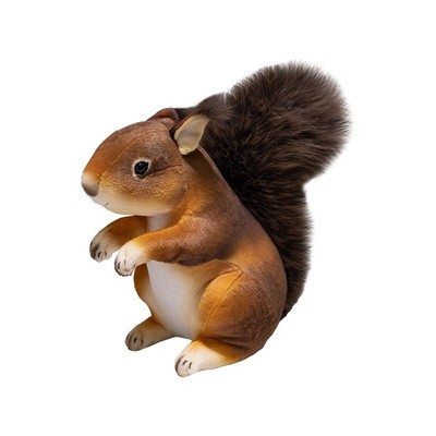 Simulation niedliches Eichhörnchen Plüschtier weiches Stofftier Cartoon Tier Puppe Zuhause1055
