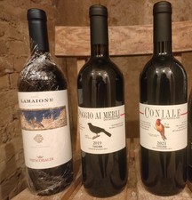 LOTTO 3 VINO FRESCOBALDI LAMAIONE, CONIALE, POGGIO AI MERLI CASTELLARE