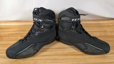TCX Zeta Waterproof  WP Men's Motorcycle Boots Black Size 8