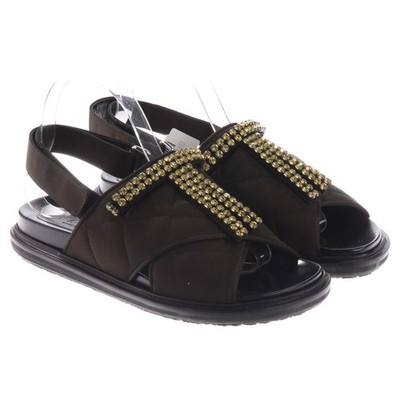 Sandalen Marni Grün 39 EUR