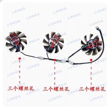 New Graphics Card Cooling Fan For GALAX GTX960 750ti HOF Hall of Fame  