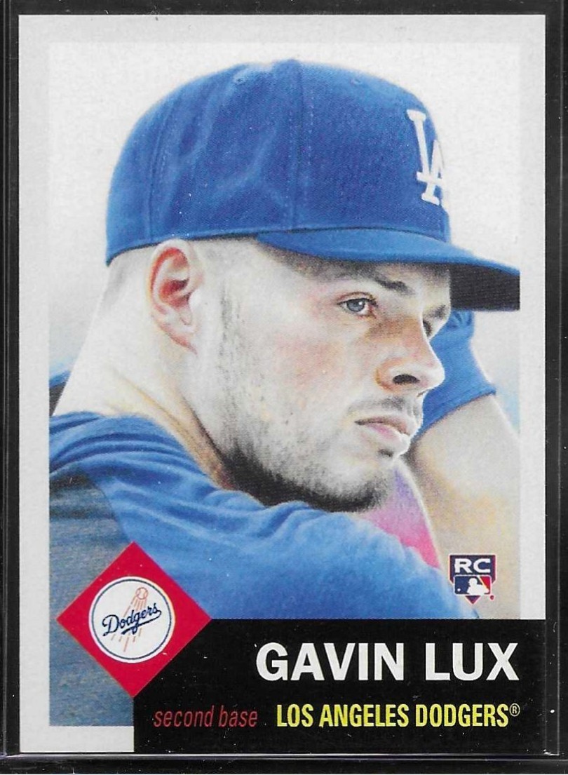 2020 TOPPS LIVING SET # 306 GAVIN LUX RC Rookie Los Angeles Dodgers 6,303 PR c