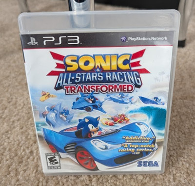 Sonic & All-Stars Racing Transformed PS3 - Used