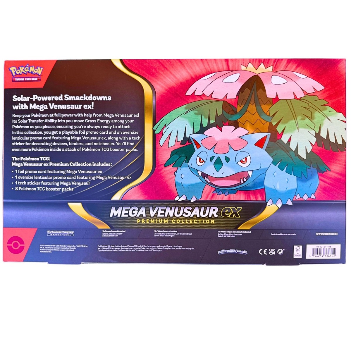 Pokémon TCG Mega Evolution - Mega Venusaur Ex Premium Collection