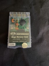 Game Boy Performance Mega Memory Card P-110A for Sony PlayStation 1 console