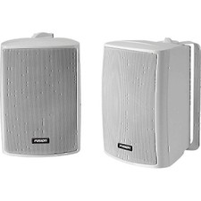 FUSION 4" Compact Marine Box Speakers - Pair White