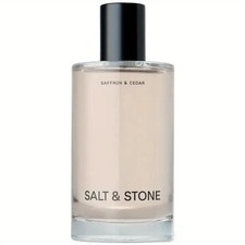 Salt Stone Body Mist, Saffron Cedar Scent, for Women and Men 3.4 fl oz