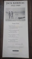 Jack Kerouac Tangier Poem White Fields Press ...